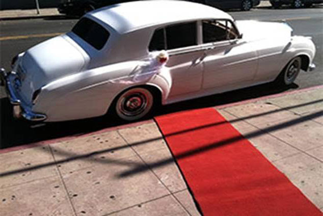 weddingwhitecar